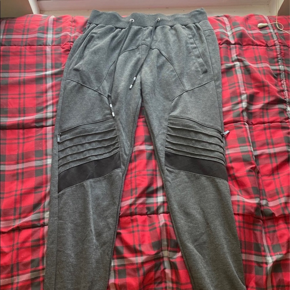Dark grey joggers